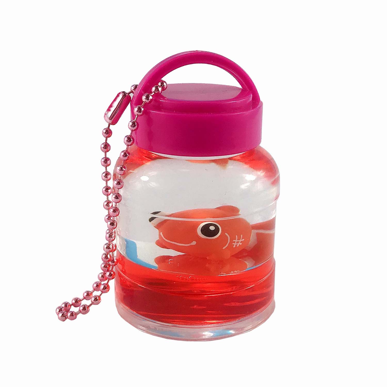 liquid and floater keychain