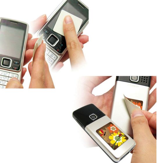 sticky mobile phone cleaner